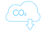 Reduce CO2 icon